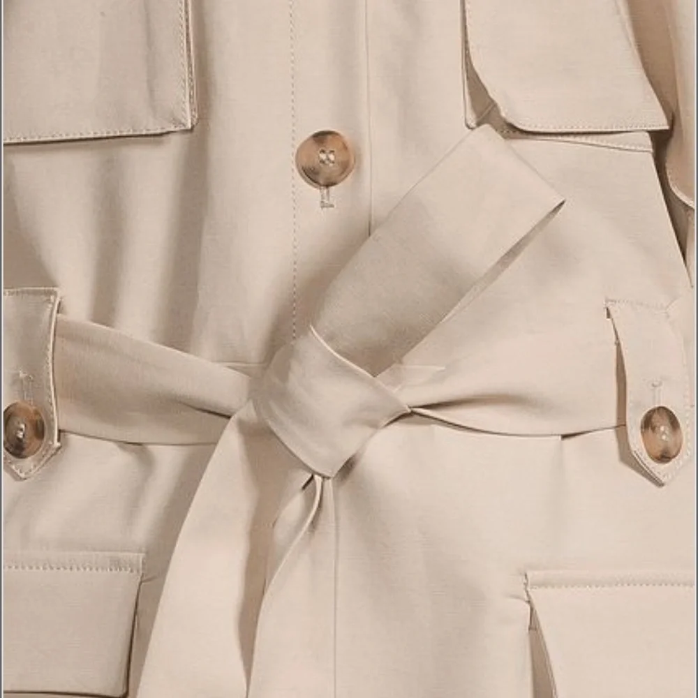 TED BAKER LONDON Belted utility‎ Shirt Dress 10